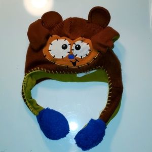 Flipeez Monkey Hat for kids with movable arms